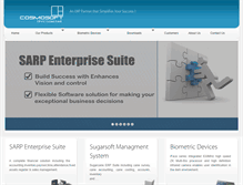 Tablet Screenshot of cosmosoftsolution.com